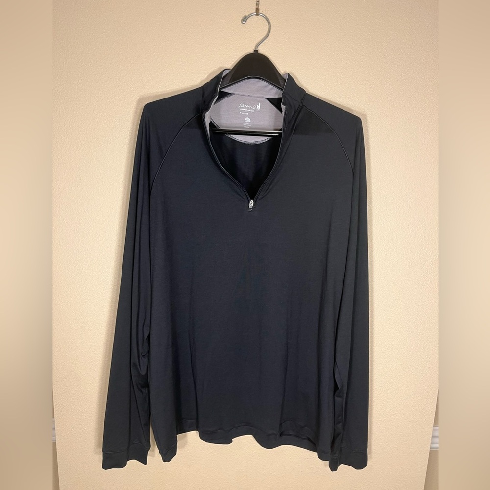 Johnnie-O Black Performance Pullover - image 1